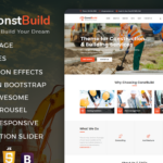 ConstBuild : Construction, Building & Renovation Website Template