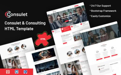 Consulet - Consulting Website Template