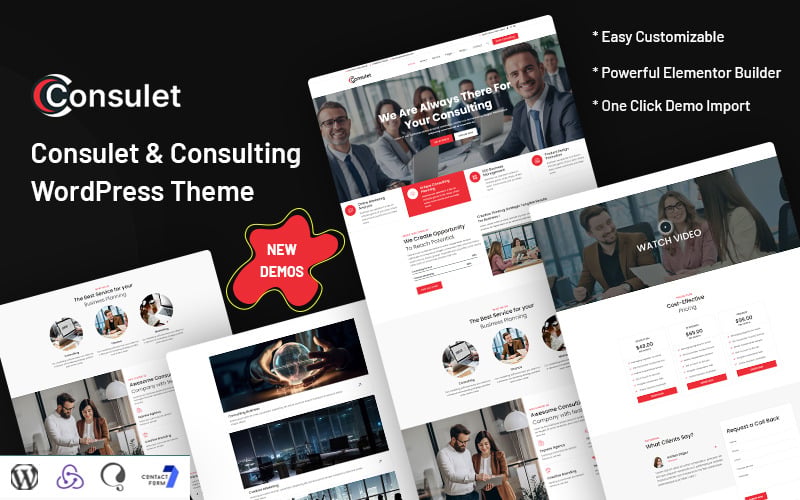Consulet - Consulting WordPress Theme Consulet - Consulting WordPress Theme