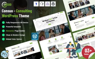 Consuo - Consulting WordPress Theme