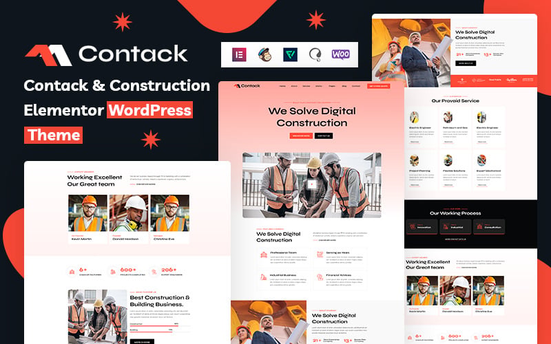 Contack - Construction Elementor WordPress Them Contack - Construction Elementor WordPress Them