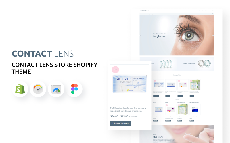 Contact Lens - Lens Store Shopify Theme Contact Lens - Lens Store Shopify Theme