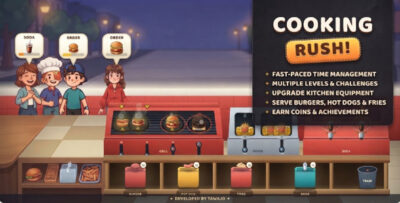 Cooking Rush | HTML5 Cooking Career Game