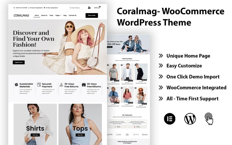 Coralmag – WooCommerce WordPress Theme Coralmag – WooCommerce WordPress Theme
