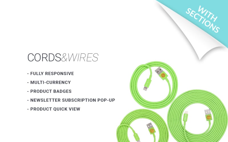 Cords & Wires Shopify Theme Cords & Wires Shopify Theme