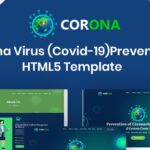 Corona (Covid-19) Prevention HTML5 Bootstrap Website Template