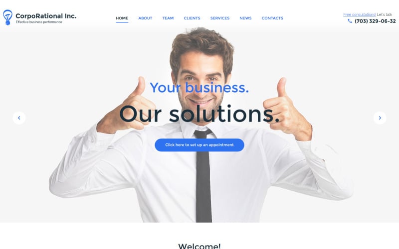 CorpoRational WordPress Theme CorpoRational WordPress Theme