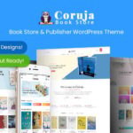 Coruja - Book Store and Publisher WooCommerce WordPress Theme