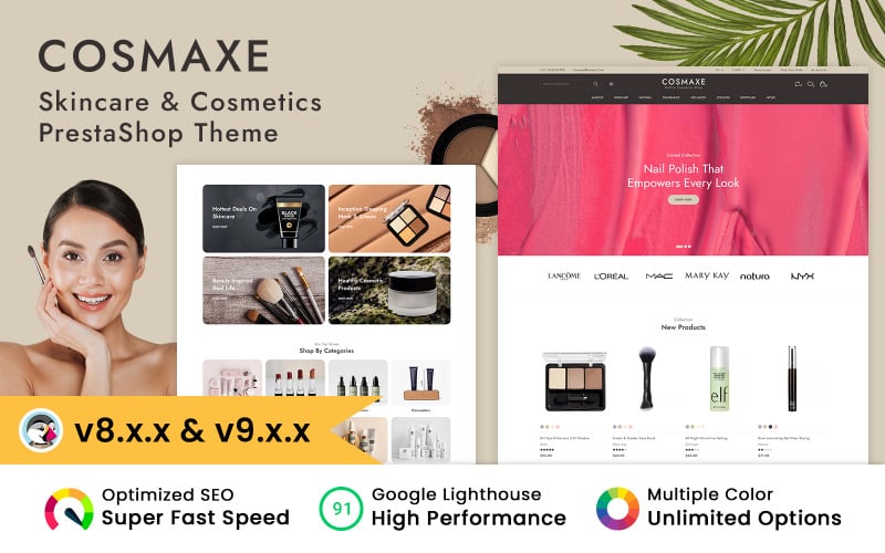 Cosmaxe Beauty and Cosmetics Shop Prestashop Theme Cosmaxe Beauty and Cosmetics Shop Prestashop Theme