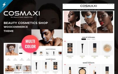 Cosmaxi- Beauty and Cosmetics Store WooCommerce Theme