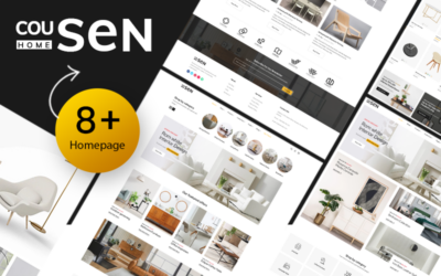 Cousen - Furniture Shopify Theme 3.0 (Theme Block)