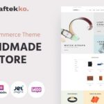 Craftekko - Handmade ECommerce Clean Elementor WooCommerce Theme