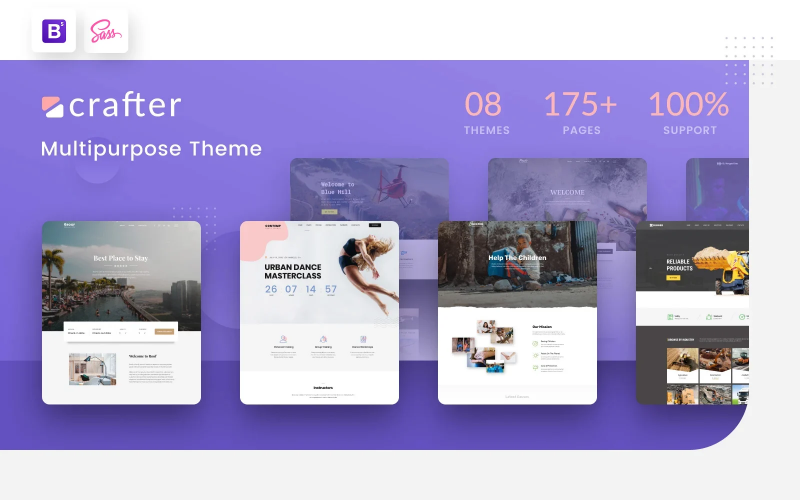 Crafter - Multipurpose Modern Bootstrap 5 Website Template Crafter - Multipurpose Modern Bootstrap 5 Website Template