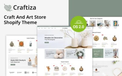 Craftiza - Handmade Art Craft Store Shopify 2.0 Responsive Theme