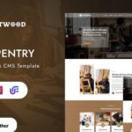 Craftwood - Carpentry And Handyman Woodworking WordPress Elementor Theme