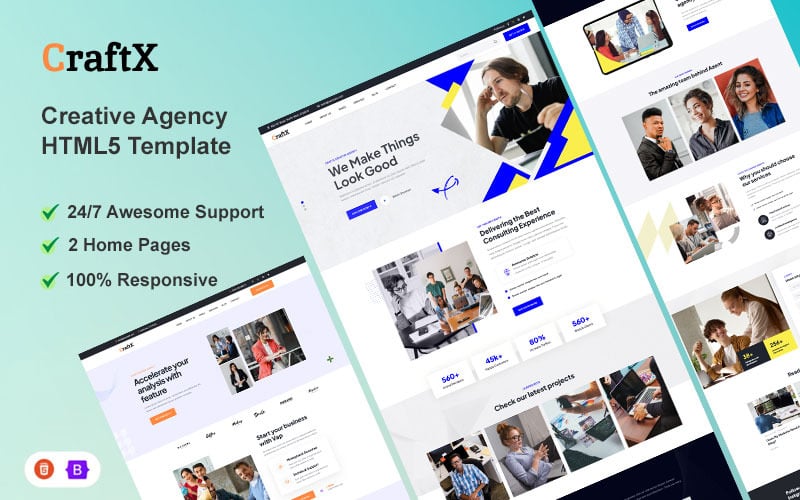 Craftx - Creative Agency HTML5 Template Craftx - Creative Agency HTML5 Template