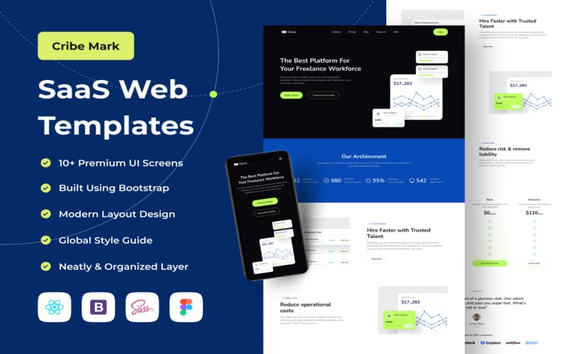 Cribe Mark v1.0 - The Best Sass Template Cribe Mark v1.0 - The Best Sass Template