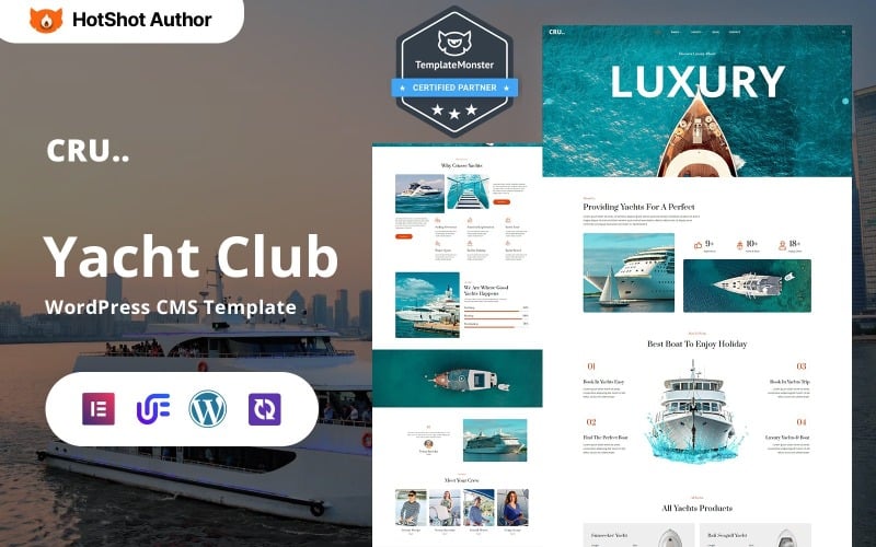 Crusse - Yacht Club WordPress Elementor Theme Crusse - Yacht Club WordPress Elementor Theme