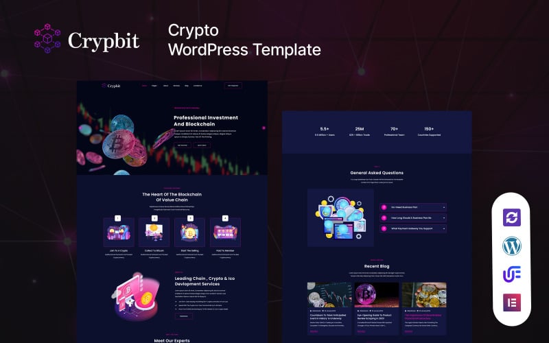 Crypbit - Bitcoin And Cryptocurrency WordPress Theme Crypbit - Bitcoin And Cryptocurrency WordPress Theme