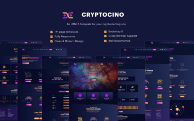 CryptoCino - Crypto-Betting HTML5 Template