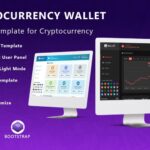 Cryptocurrency Wallet Website Template - HTML5