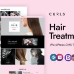 Curls - The Ultimate Hair Care and Treatment WordPress Elementor Theme