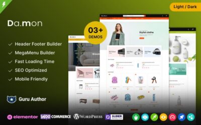 Damon -  Mega Store and Multipurpose WooCommerce Theme