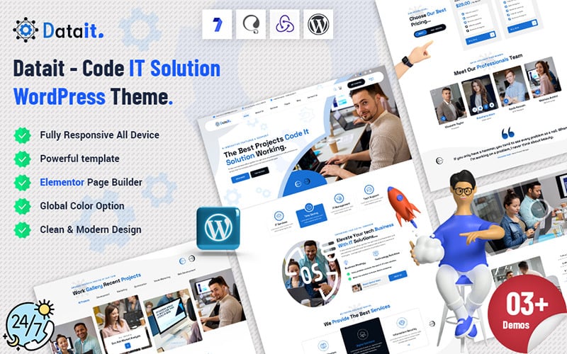 Datait - Code IT Solution WordPress Theme Datait - Code IT Solution WordPress Theme