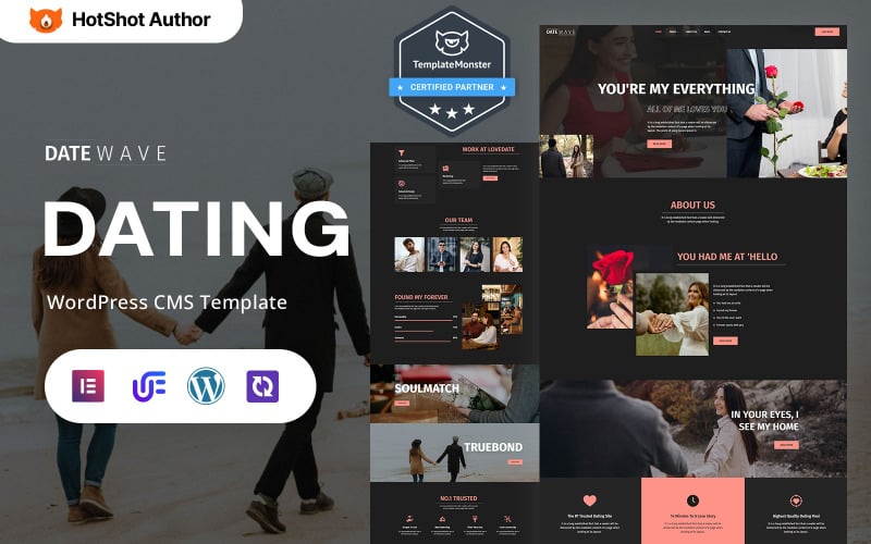 Date Wave - Dating Platform And Matchmaking WordPress Elementor Theme Date Wave - Dating Platform And Matchmaking WordPress Elementor Theme