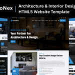 DecoNex - Architecture & Interior Design HTML5 Website Template