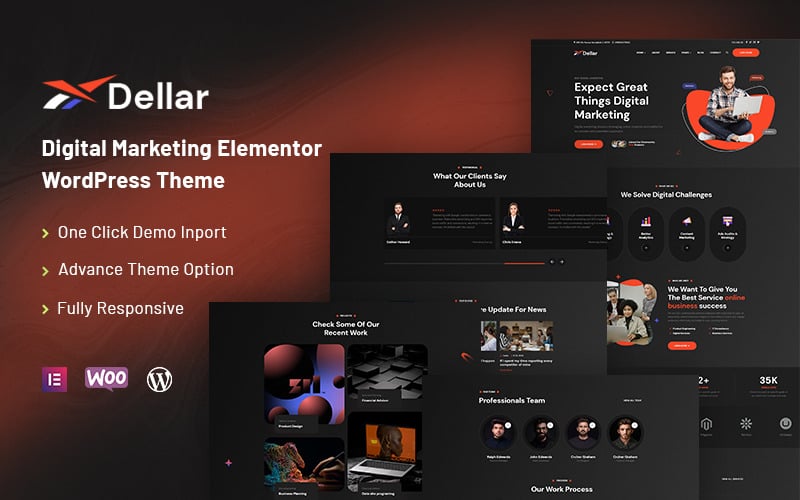 Dellar - Digital Marketing Elementor WordPress Theme Dellar - Digital Marketing Elementor WordPress Theme