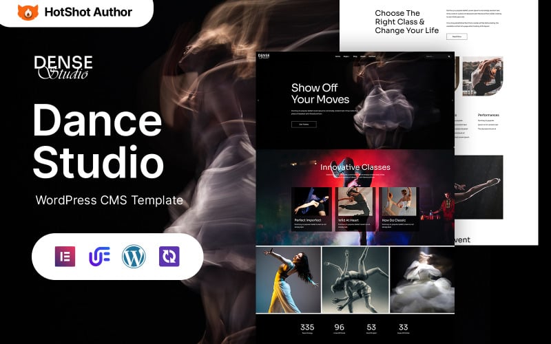 Dense Studio - Dance Studio And Academy WordPress Elementor Theme Dense Studio - Dance Studio And Academy WordPress Elementor Theme