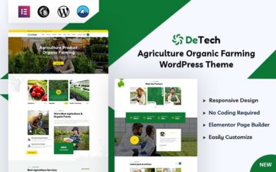 Detech - Gardening WordPress Theme