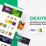 Dexitex - Convenient Grocery Online Store Shopify Theme