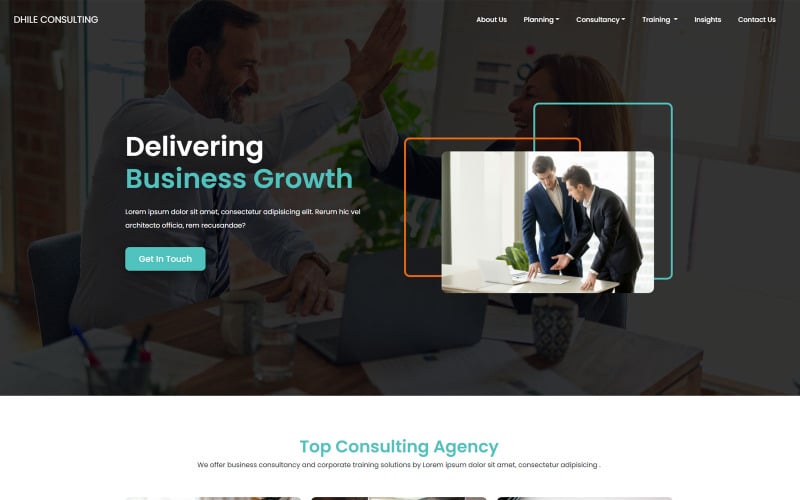 Dhile | Consulting & Training Website Template Dhile | Consulting & Training Website Template