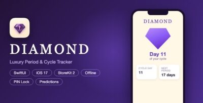 Diamond | Luxury Period and Cycle Tracker - SwiftUI