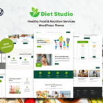 Diet Studio - Healthy Food & Nutrition Services WordPress Theme