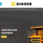 DIGGER - Tools & Equipment Multipage Classic HTML Website Template