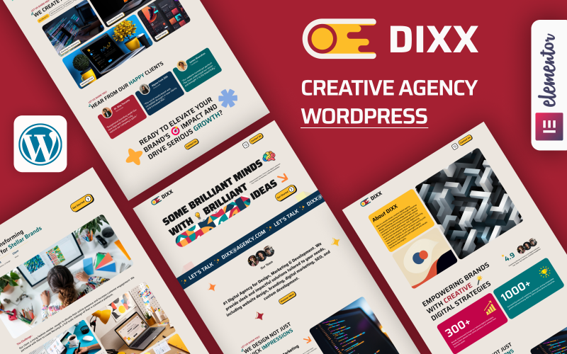 Dixx - Digital Agency, IT Solutions & Business Consulting WordPress Theme Dixx - Digital Agency, IT Solutions & Business Consulting WordPress Theme