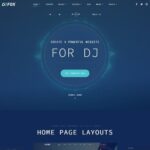 DJ FOX - DJ Multipage Creative Bootstrap HTML Website Template