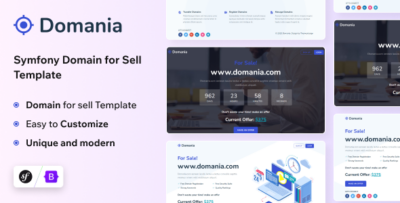 Domania - Domain For Sell Symfony Template