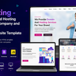 Domting - Domain and Hosting Provider Company and Agency HTML Website Template