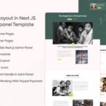 Donation in Next JS with Admin Panel Template