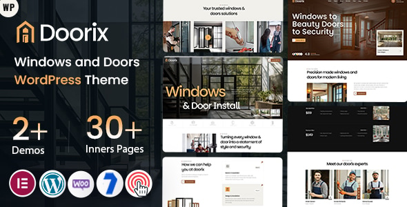 Doorix - Windows and Doors WordPress Theme Doorix - Windows and Doors WordPress Theme