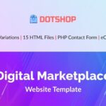 DotShop - Digital Marketplace Website Template