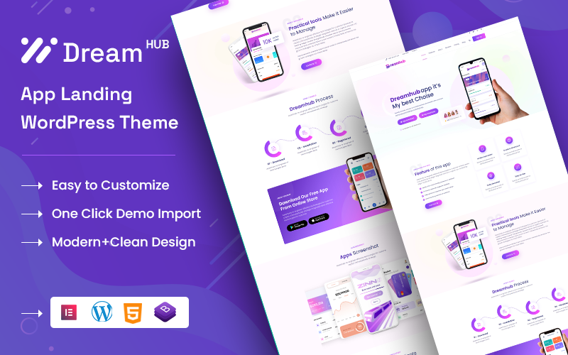 DreamHub - App & Software WordPress Theme DreamHub - App & Software WordPress Theme