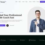 DreamHub Life Coach & Speaker Elementor WordPress Theme