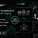 DreamHub – Personal Portfolio & CV Resume WordPress Theme