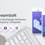 DreamSoft - Software Development Company Multipage Website Template