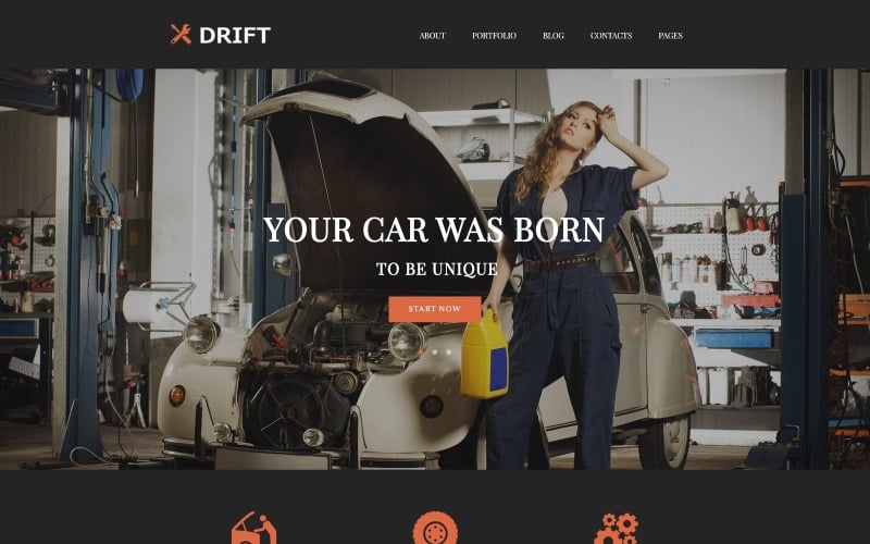 Drift - Car Service WordPress Theme Drift - Car Service WordPress Theme